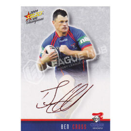 2009 Select Champions FS23 Foil Signature Ben Cross