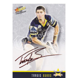 2009 Select Champions FS26 Foil Signature Travis Burns