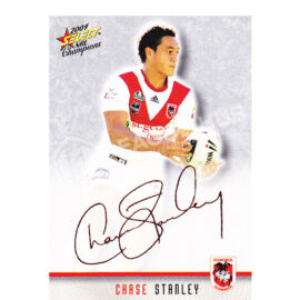 2009 Select Champions FS34 Foil Signature Chase Stanley