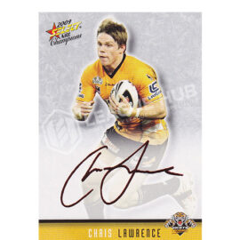 2009 Select Champions FS48 Foil Signature Chris Lawrence