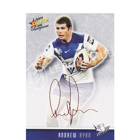 2009 Select Champions FS5 Foil Signature Andrew Ryan