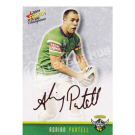 2009 Select Champions FS9 Foil Signature Adrian Purtell