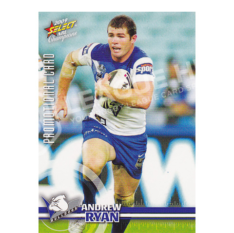 2009 Select Champions 16 Promotional Common Card Andrew Ryan