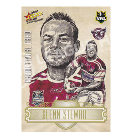 2009 Select Champions SK12 Sketch Promotional Card Glenn Stewart