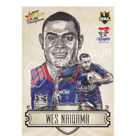 2009 Select Champions SK15 Sketch Card Wes Naiqama