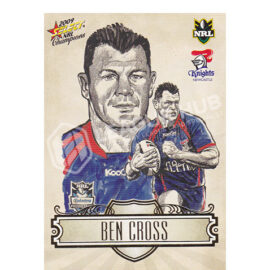 2009 Select Champions SK16 Sketch Card Ben Cross