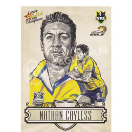 2009 Select Champions SK20 Sketch Card Nathan Cayless