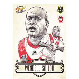 2009 Select Champions SK24 Sketch Card Wendell Sailor