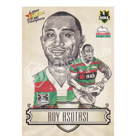 2009 Select Champions SK25 Sketch Card Roy Asotasi