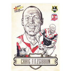 2009 Select Champions SK27 Sketch Card Craig Fitzgibbon