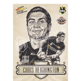 2009 Select Champions SK32 Sketch Card Chris Heighington