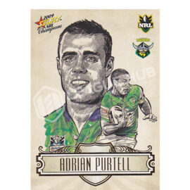 2009 Select Champions SK6 Sketch Card Adrian Purtell