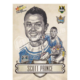 2009 Select Champions SK9 Sketch Card Scott Prince