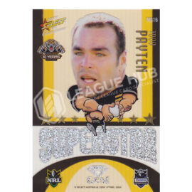 2009 Select Champions MG16 Superstar Mascot Gem Todd Payten