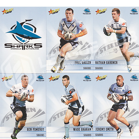 2012 Select Champions 37-48 Common Team Set Cronulla Sharks