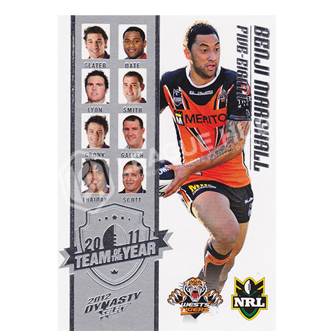 2012 Select Dynasty TY4 Team of the Year Benji Marshall