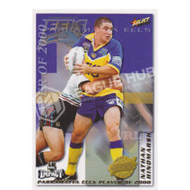 2001 Select Impact CP10 2000 Club Player of the Year Nathan Hindmarsh