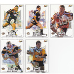 2001 Select Impact 106-116 Common Team Set Wests Tigers