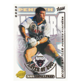 2002 Select NRL Challenge CP10 2001 Club Player of the Year Scott Sattler
