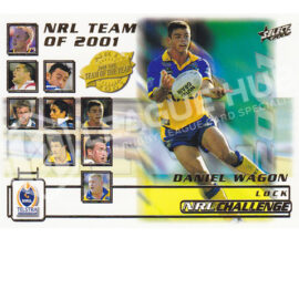 2002 Select NRL Challenge TY6 2001 Team of the Year Daniel Wagon