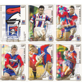 2002 Select NRL Challenge 3-14 Common Team Set Newcastle Knights