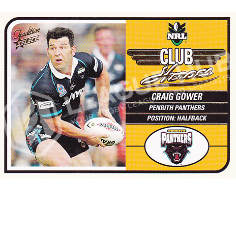 2005 Select Tradition CH10 Club Heroes Craig Gower