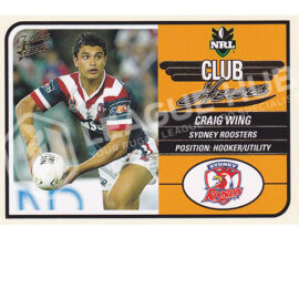 2005 Select Tradition CH13 Club Heroes Craig Wing
