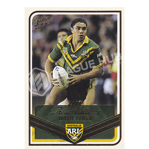 2005 Select Tradition TN23 Tri Nations Willie Tonga