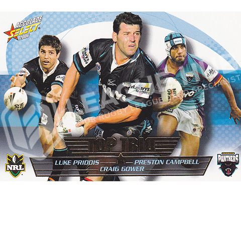2006 Select Accolade TT10 Top Trio Penrith Panthers