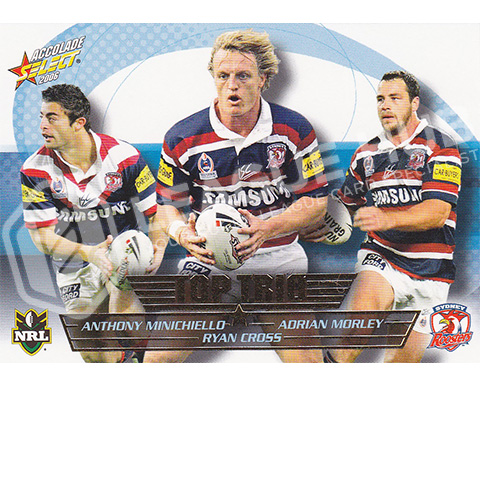 2006 Select Accolade TT13 Top Trio Sydney Roosters