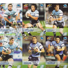 2008 Select Champions 40-51 Common Team Set Cronulla Sharks