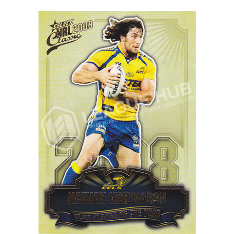 2009 Select Classic CP10 Club Player of the Year Nathan Hindmarsh