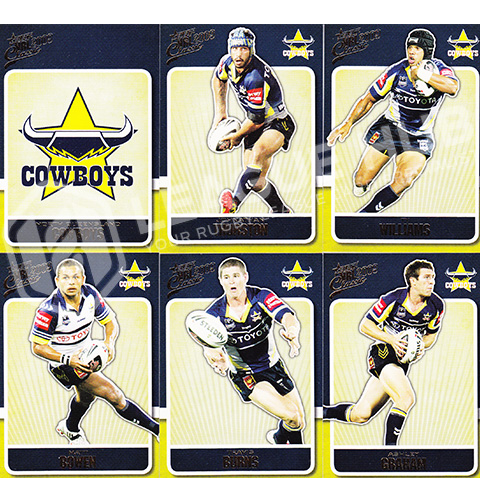 2009 Select Classic 100-111 Common Team Set North Queensland Cowboys