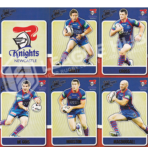 2009 Select Classic 88-99 Common Team Set Newcastle Knights