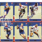 2009 Select Classic 88-99 Common Team Set Newcastle Knights