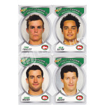 2006 Select Accolade FF111-FF120 Footy Faces Team Set South Sydney Rabbitohs