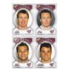2006 Select Accolade FF41-FF50 Footy Faces Team Set Manly Sea Eagles