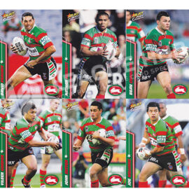 2007 Select Champions 160-171 Common Team Set South Sydney Rabbitohs