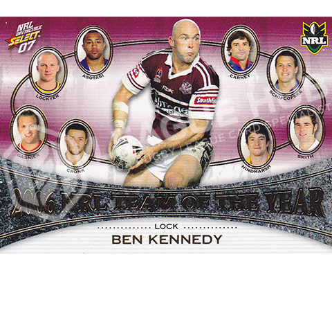 2007 Select Invincible TY9 2006 Team of the Year Ben Kennedy