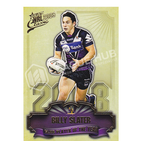 2009 Select Classic CP7 2008 Club Player of the Year Billy Slater