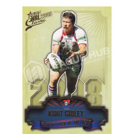 2009 Select Classic CP8 2008 Club Player of the Year Kurt Gidley