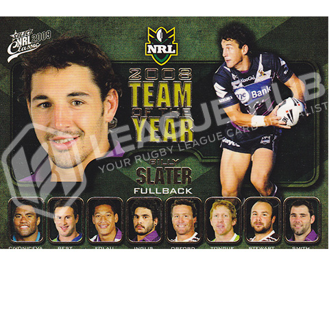 2009 Select Classic TY1 Team of the Year Billy Slater
