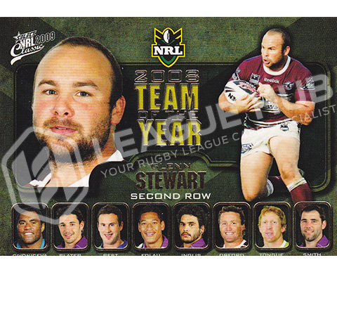 2009 Select Classic TY7 2008 Team of the Year Glenn Stewart