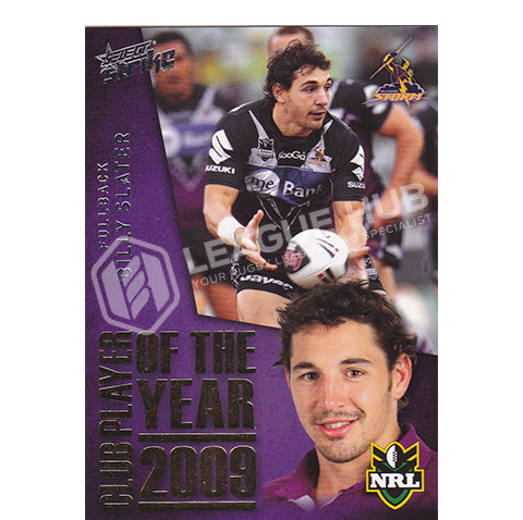 2011 Select Strike CP7 2009 Club Player of the Year Billy Slater