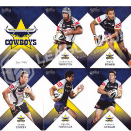2011 Select Strike 101-112 Common Team Set North Queensland Cowboys