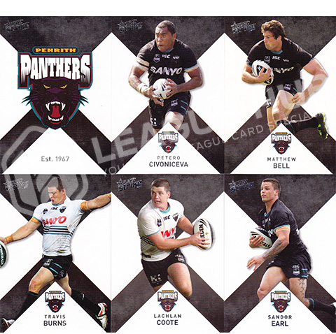 2011 Select Strike 125-136 Common Team Set Penrith Panthers