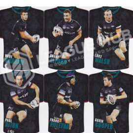 2009 Select Classic JDC61-JDC66 Jersey Die Cuts Team Set Penrith Panthers