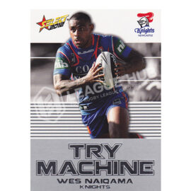 2012 Select Champions TM25 Try Machine Wes Naiqama