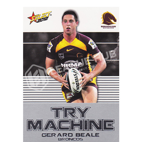 2012 Select Champions TM3 Try Machine Gerard Beale