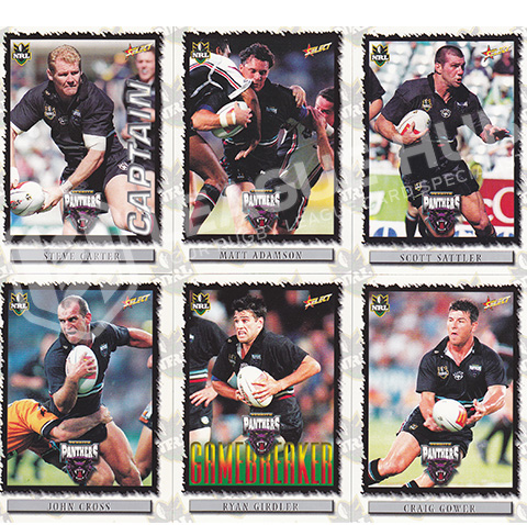 2000 Select NRL 79-86 Common Team Set Penrith Panthers